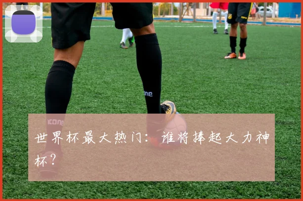 世界杯最大热门：谁将捧起大力神杯？
