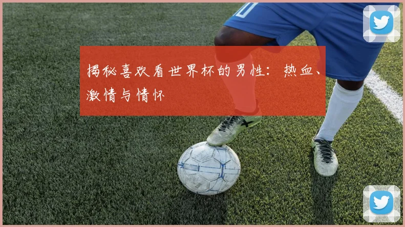 揭秘喜欢看世界杯的男性：热血、激情与情怀